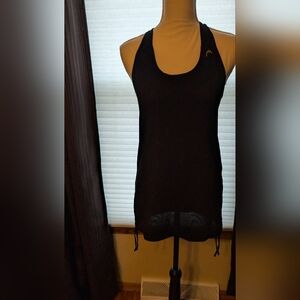 Head black tank top size small